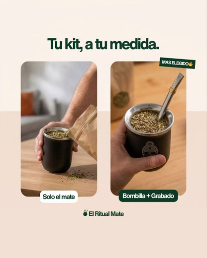 Mate Térmico Acero Inoxidable