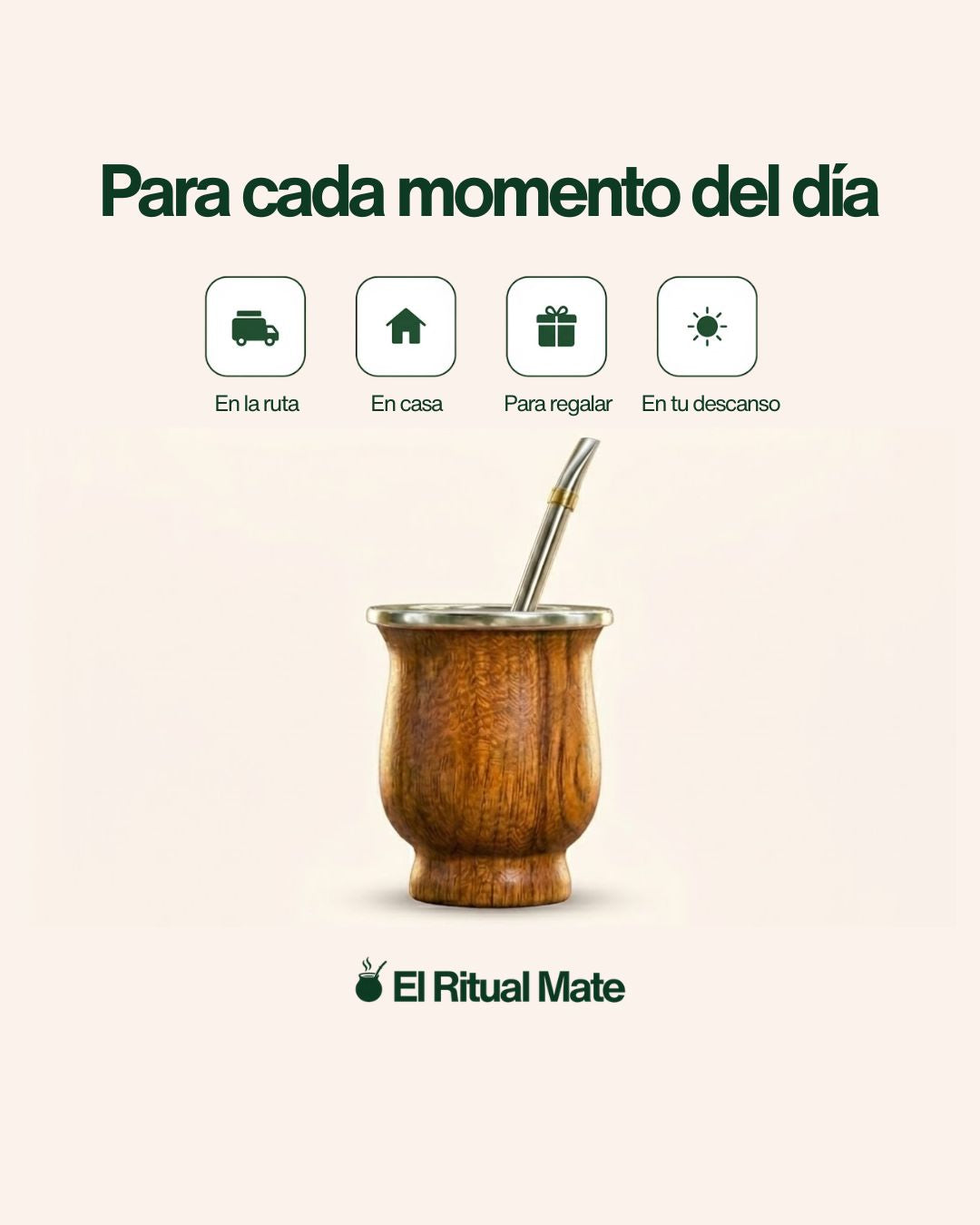 Mate Camionero Artesanal de Algarrobo
